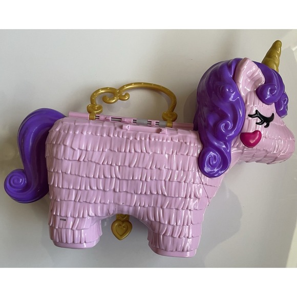 polly pocket Other - Polly Pocket Unicorn Party Compact Pink Purple Portable Whimsical No Figures